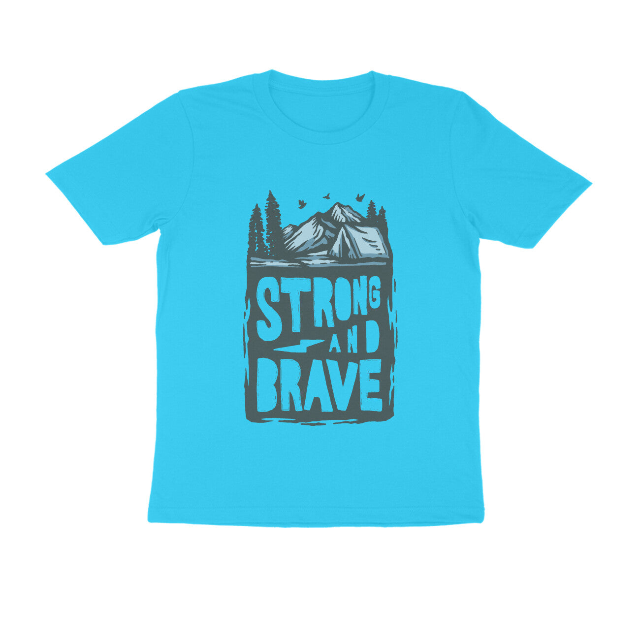 STRONG & BRAVE MEN'S T-SHIRT