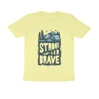 STRONG & BRAVE MEN'S T-SHIRT