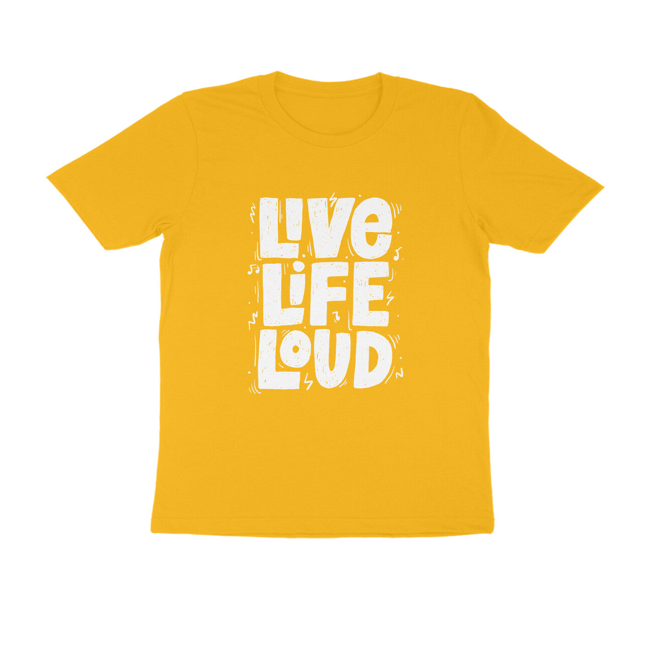 LIVE LIFE LOUD MEN'S T-SHIRT