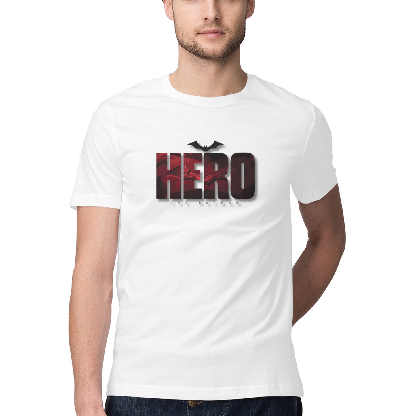 HERO THE BATMAN MEN'S T-SHIRT