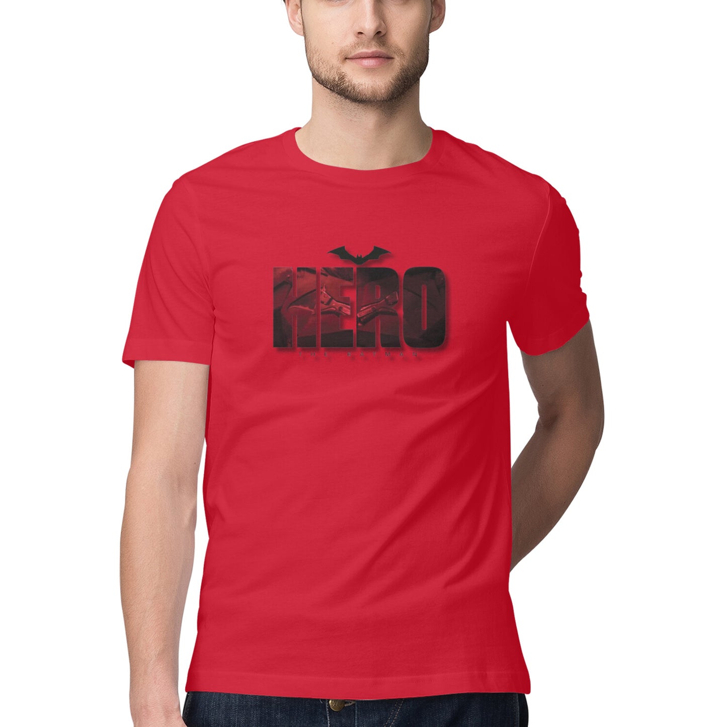 HERO THE BATMAN MEN'S T-SHIRT