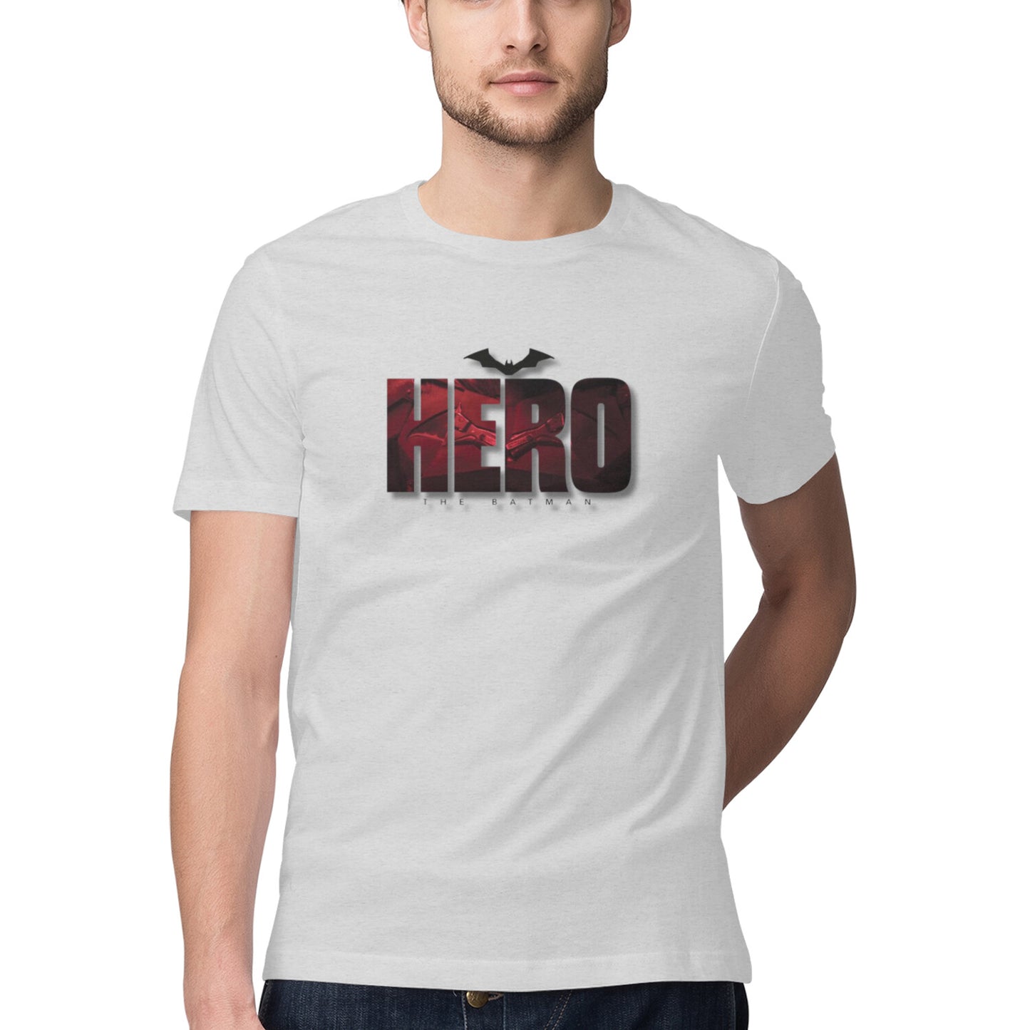 HERO THE BATMAN MEN'S T-SHIRT