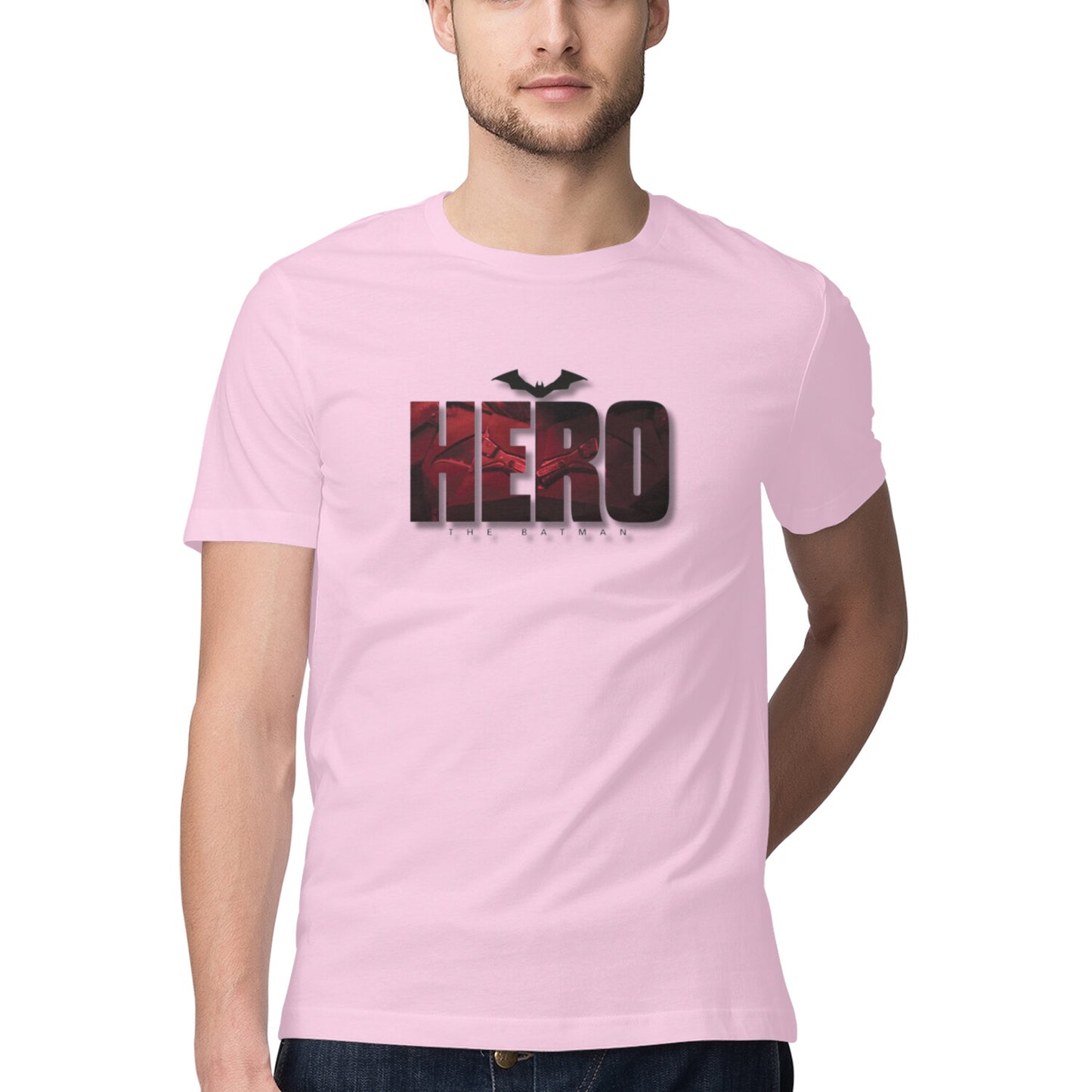 HERO THE BATMAN MEN'S T-SHIRT