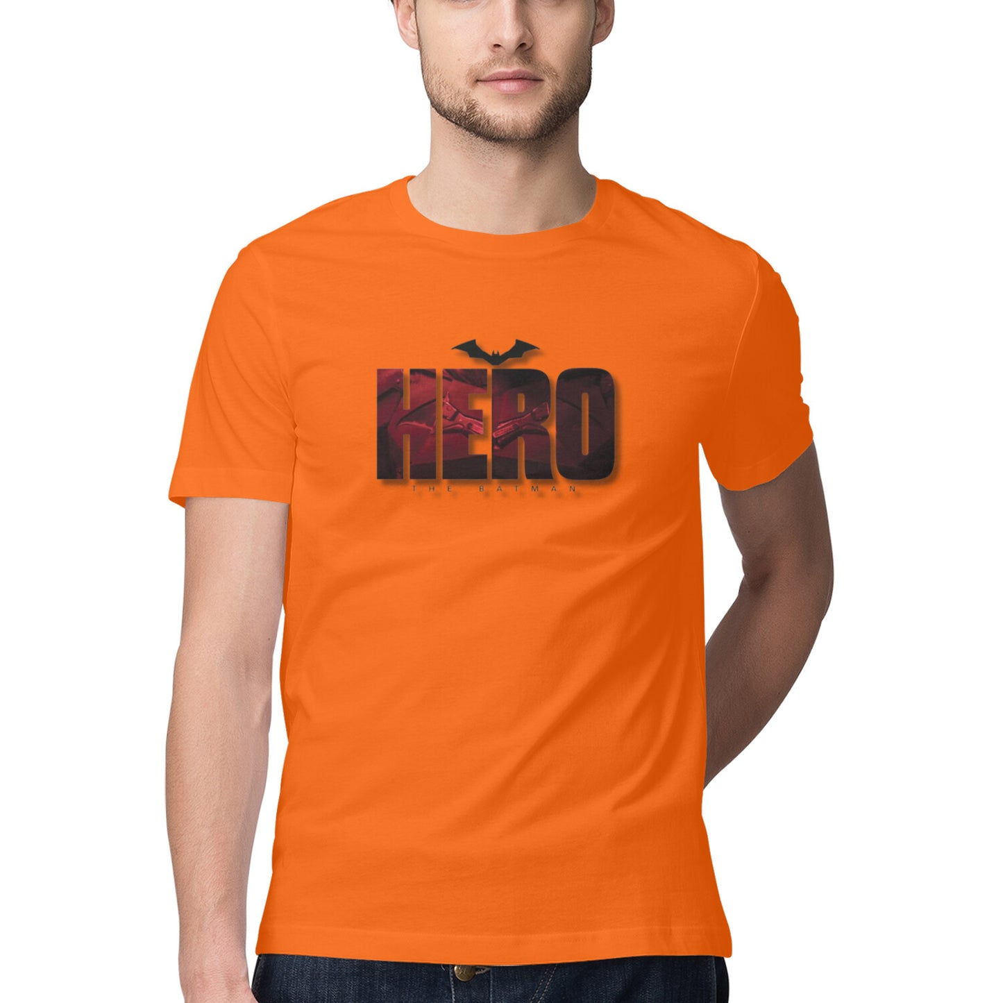 HERO THE BATMAN MEN'S T-SHIRT