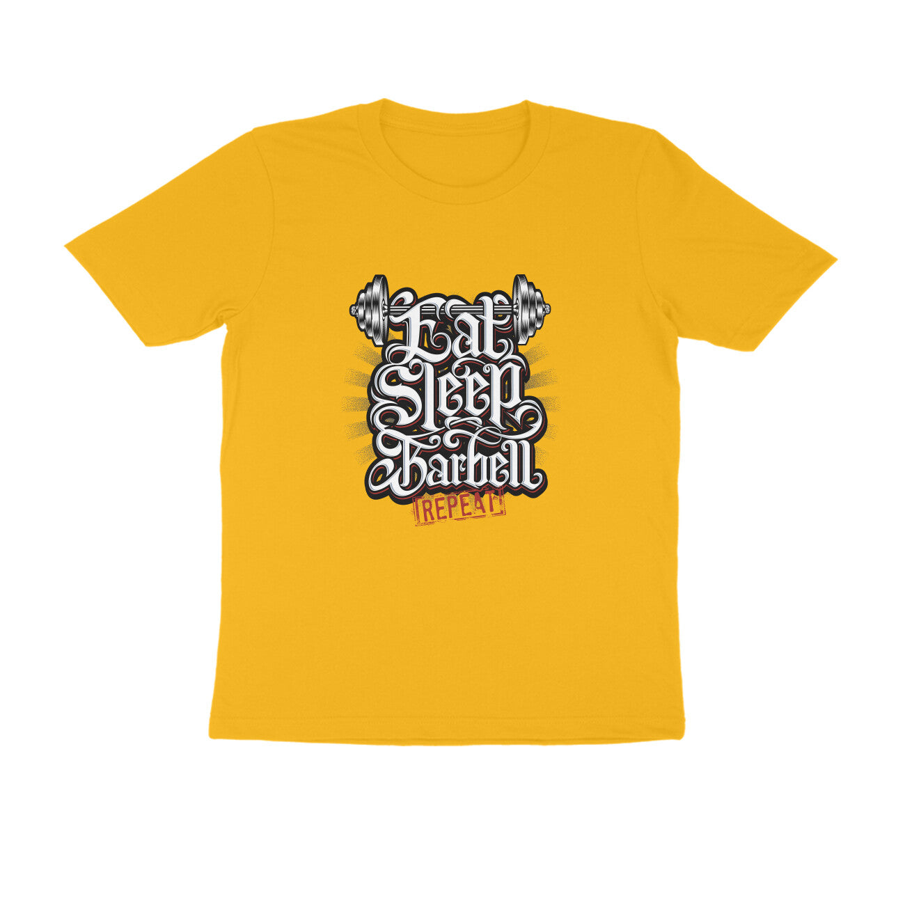 Eat Sleep Barbell Men's T-shirt