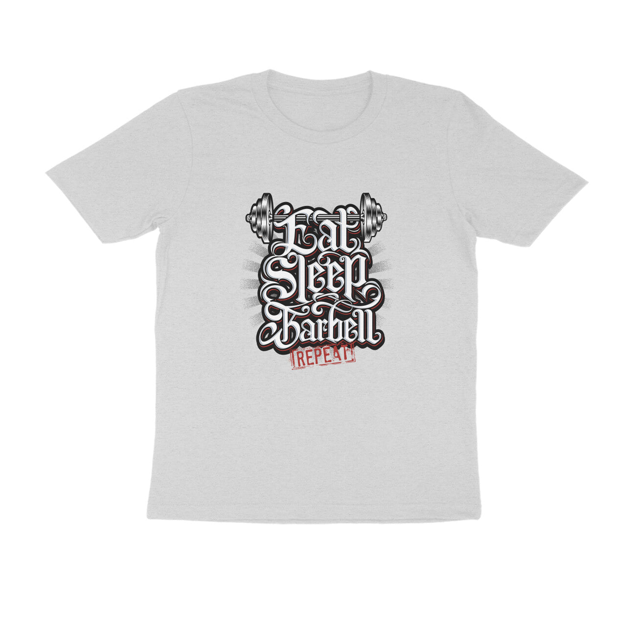 Eat Sleep Barbell Men's T-shirt