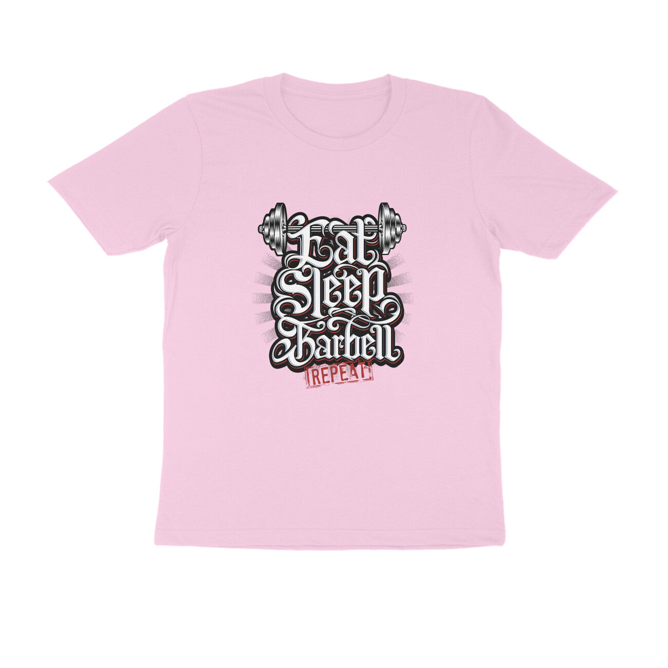 Eat Sleep Barbell Men's T-shirt