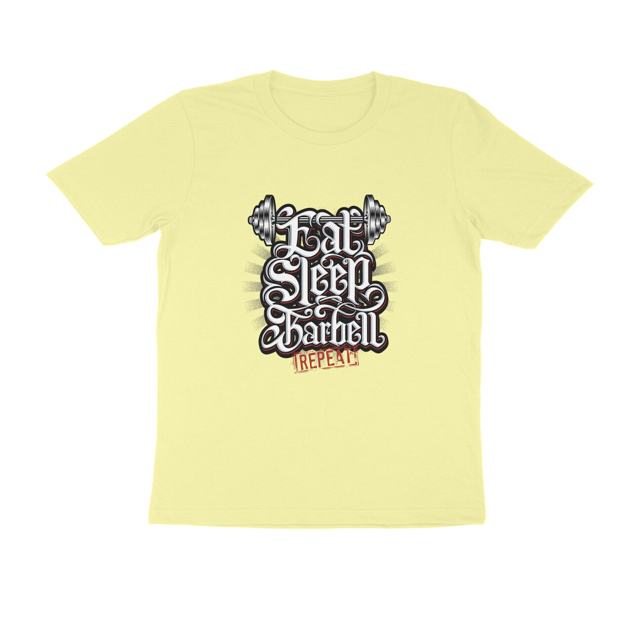 Eat Sleep Barbell Men's T-shirt