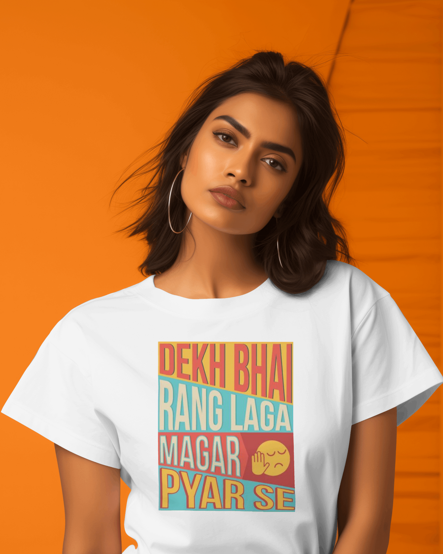 Dekh Bhai Rang Laga Magar Pyar Se - Unisex T-Shirt - arkkart