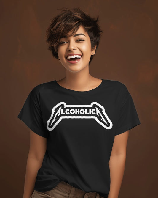 Alcoholica - Women's Half Sleeve T-Shirt