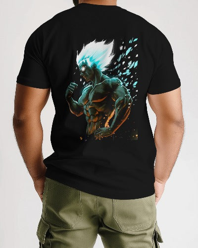 Anime Back Printed T-shirt