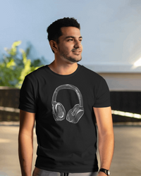 Headphone T-Shirt - arkkart