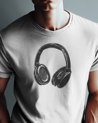 Headphone T-Shirt - arkkart