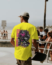 Men's  Back Printed Oversized T-shirt